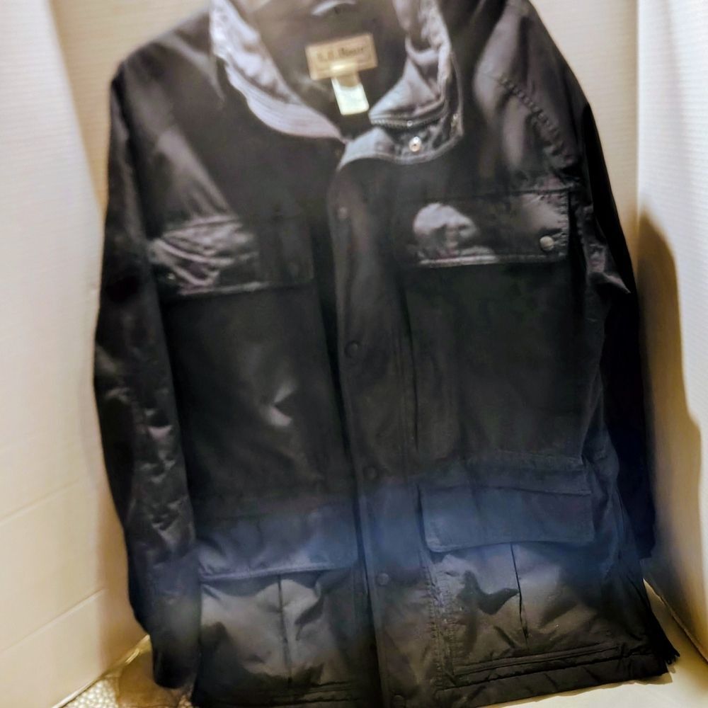 L.L. Bean Men's Navy Field Chore Jacket Size Small